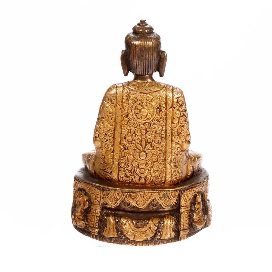 Two Asian or Indian Bronze Figures of Deities - 3