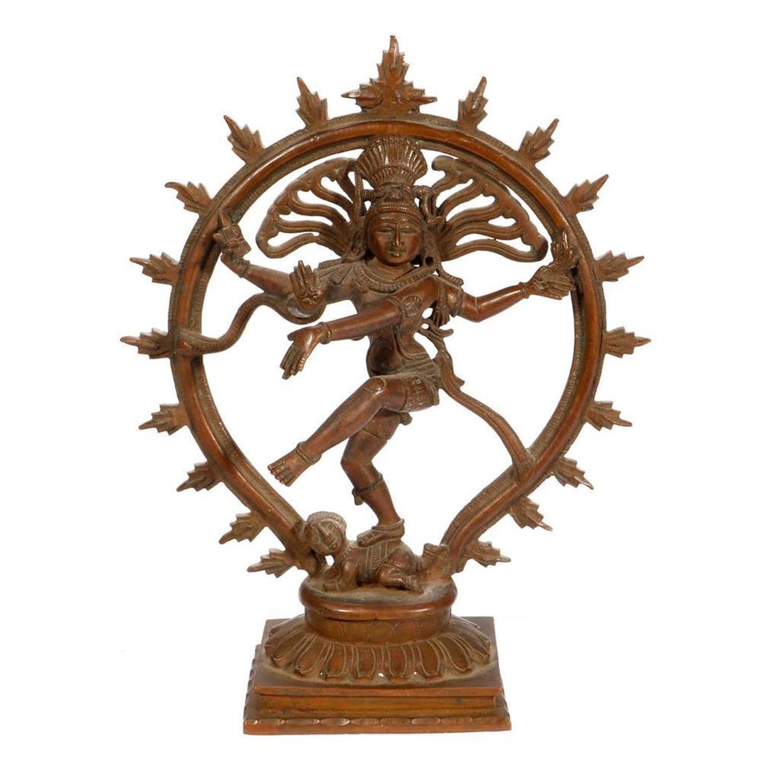 Two Asian or Indian Bronze Figures of Deities - 4