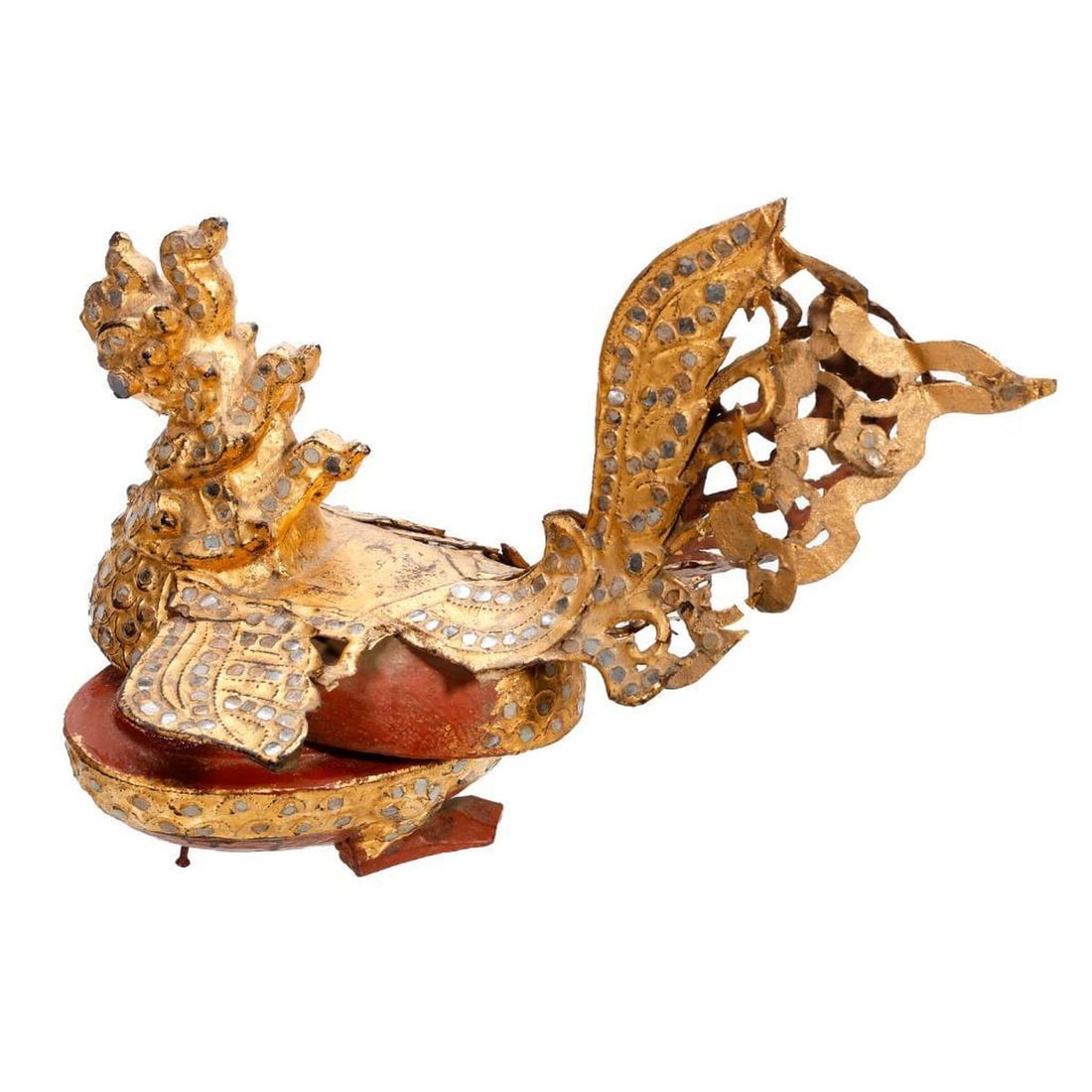 Graduated Pair Burmese Hintha Betel Nut Boxes - 3