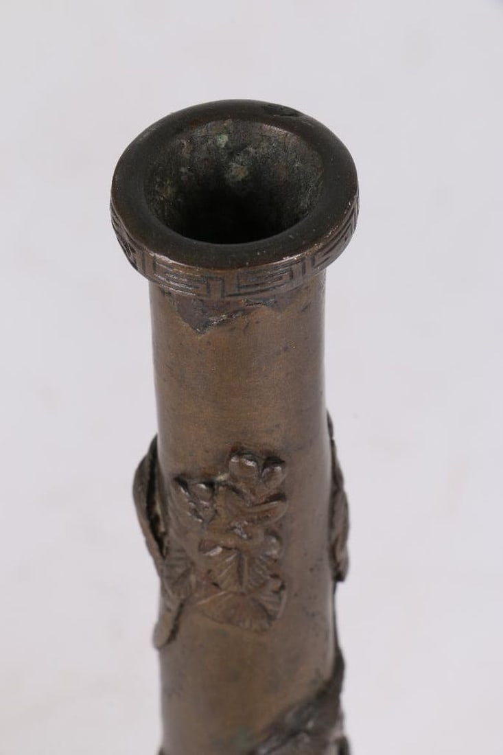 Japanese Bronze Vase - 3