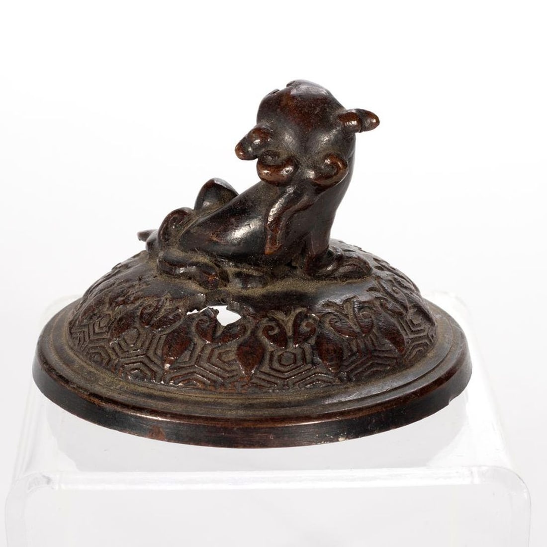 Chinese Champleve Enamel Urn - 8