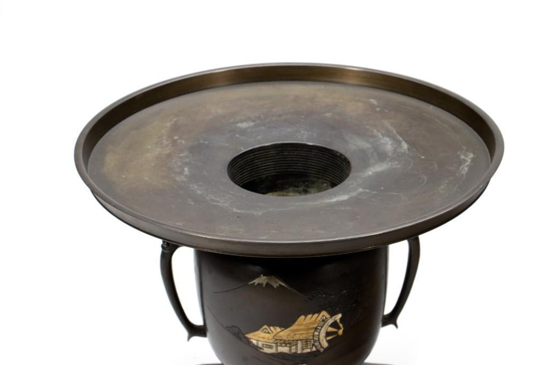 Japanese Bronze Usabata - 2