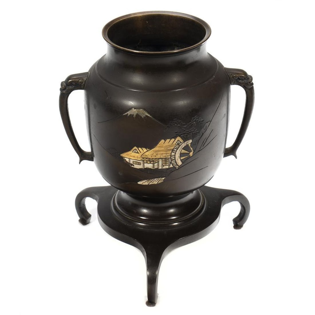 Japanese Bronze Usabata - 3