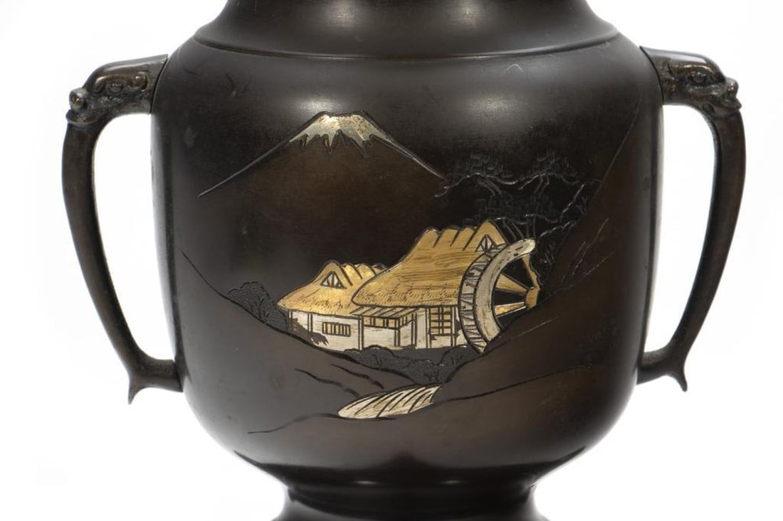 Japanese Bronze Usabata - 4