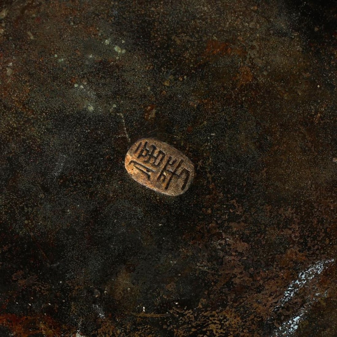 Pair Japanese Bronze Vases - 3