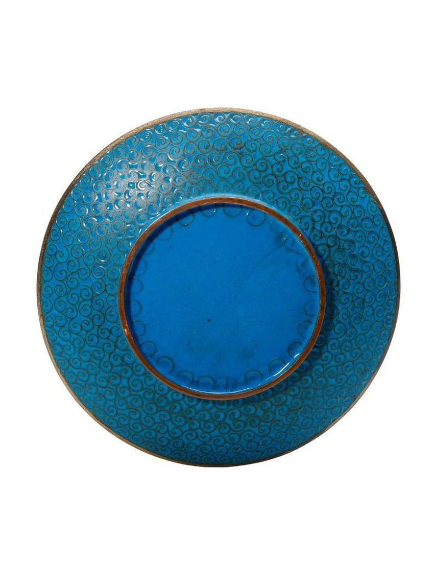 Japanese Cloisonne Dish - 3