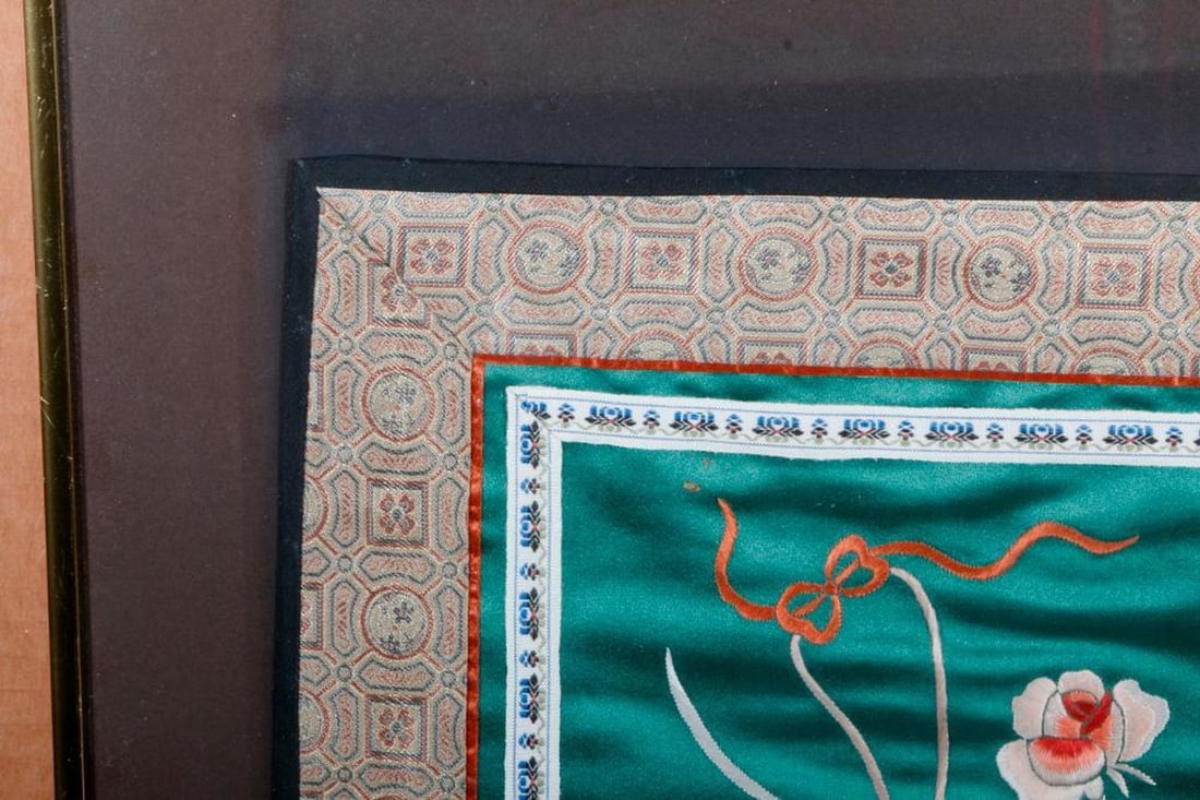 Chinese silk embroidery. - 3