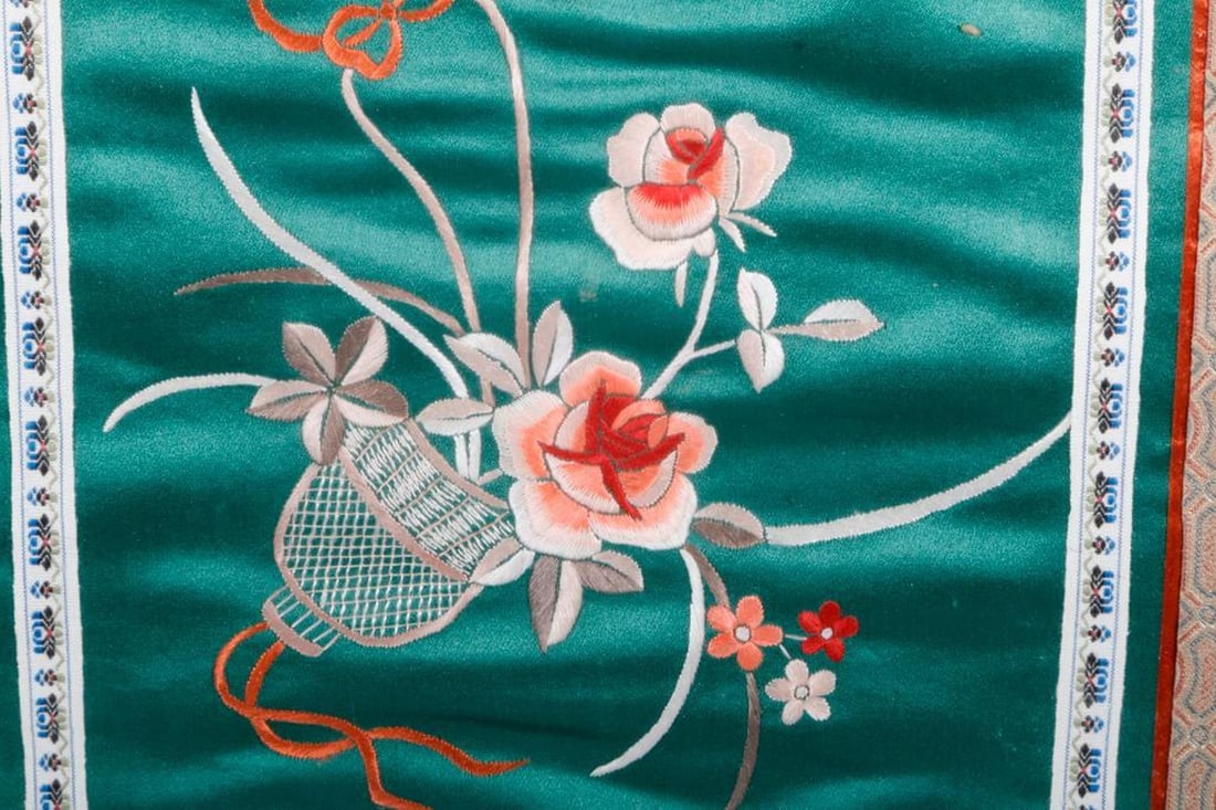 Chinese silk embroidery. - 4