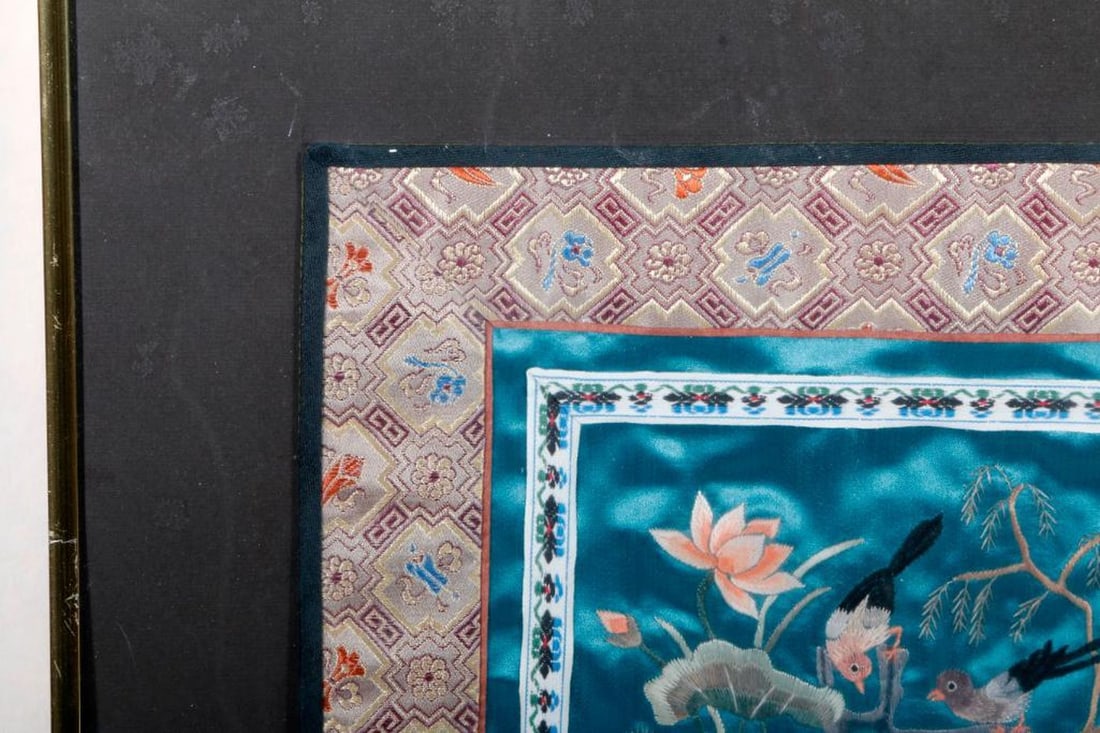 Chinese silk embroidery. - 3