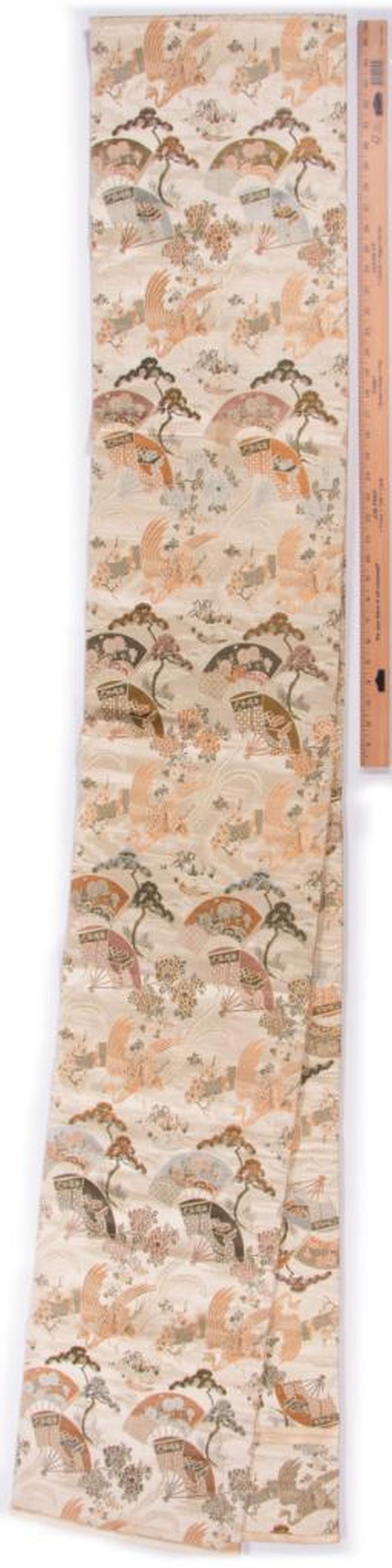 Japanese Silk Fukuro Obi - 3