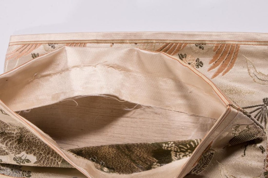 Japanese Silk Fukuro Obi - 5