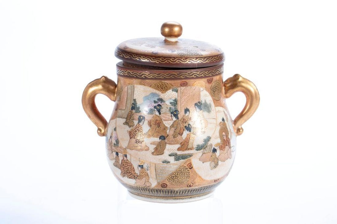 Satsuma Ware Tea Set - 5