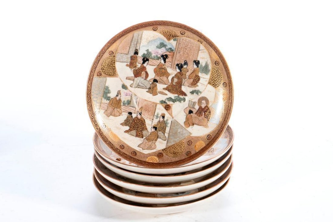 Satsuma Ware Tea Set - 6