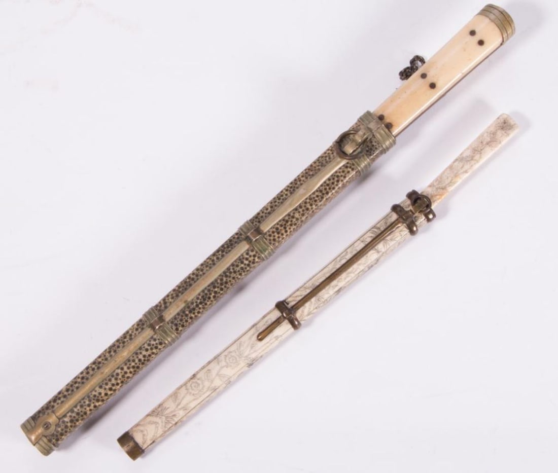 Two Chinese Utensil Sets - 2