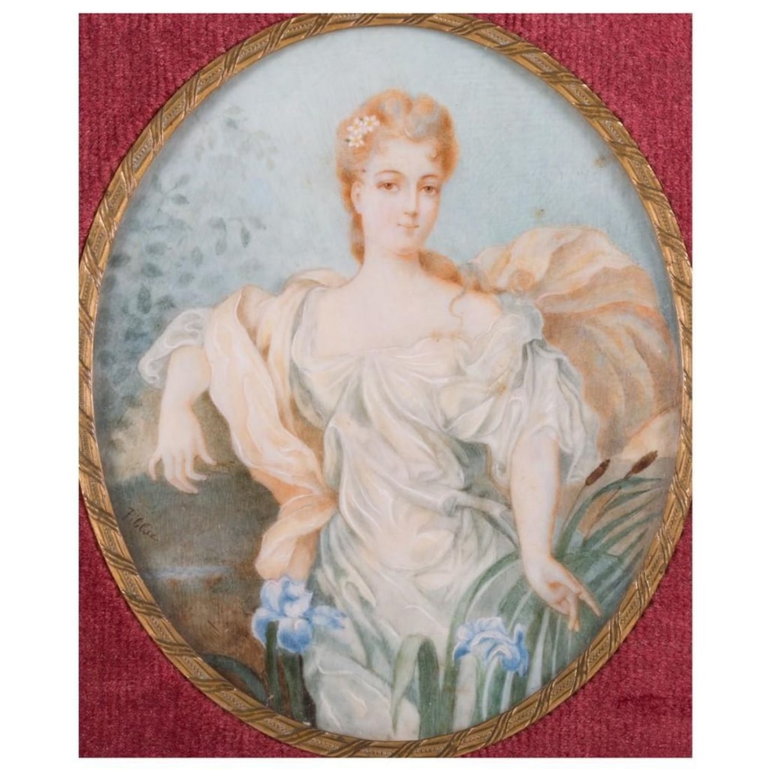 Portrait Miniature of A Lady (1 of 5)