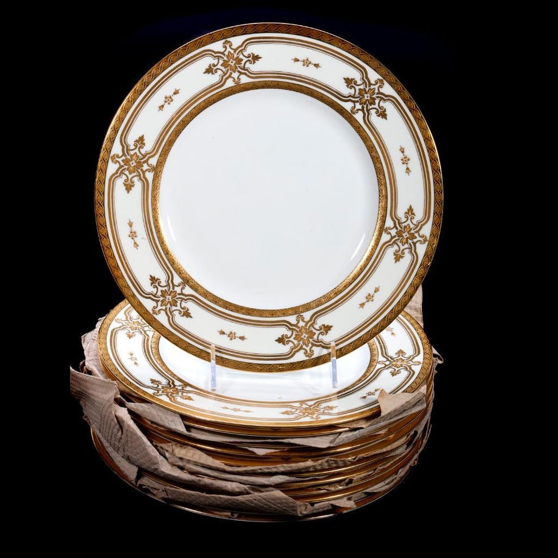 Twelve Tiffany & Co Minton Service Plates (1 of 2)