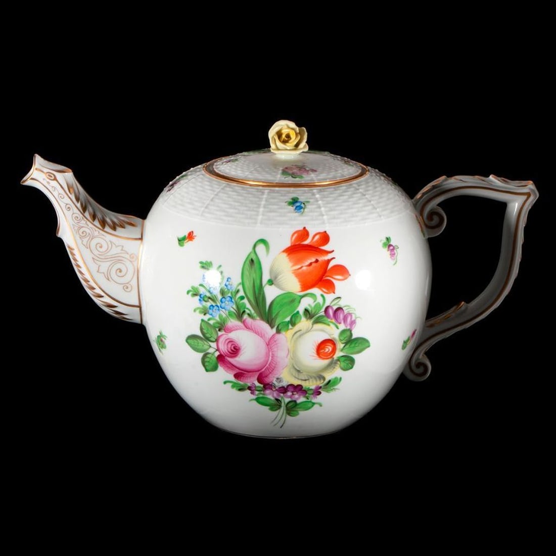 A Oversized Herend Teapot (1 of 8)