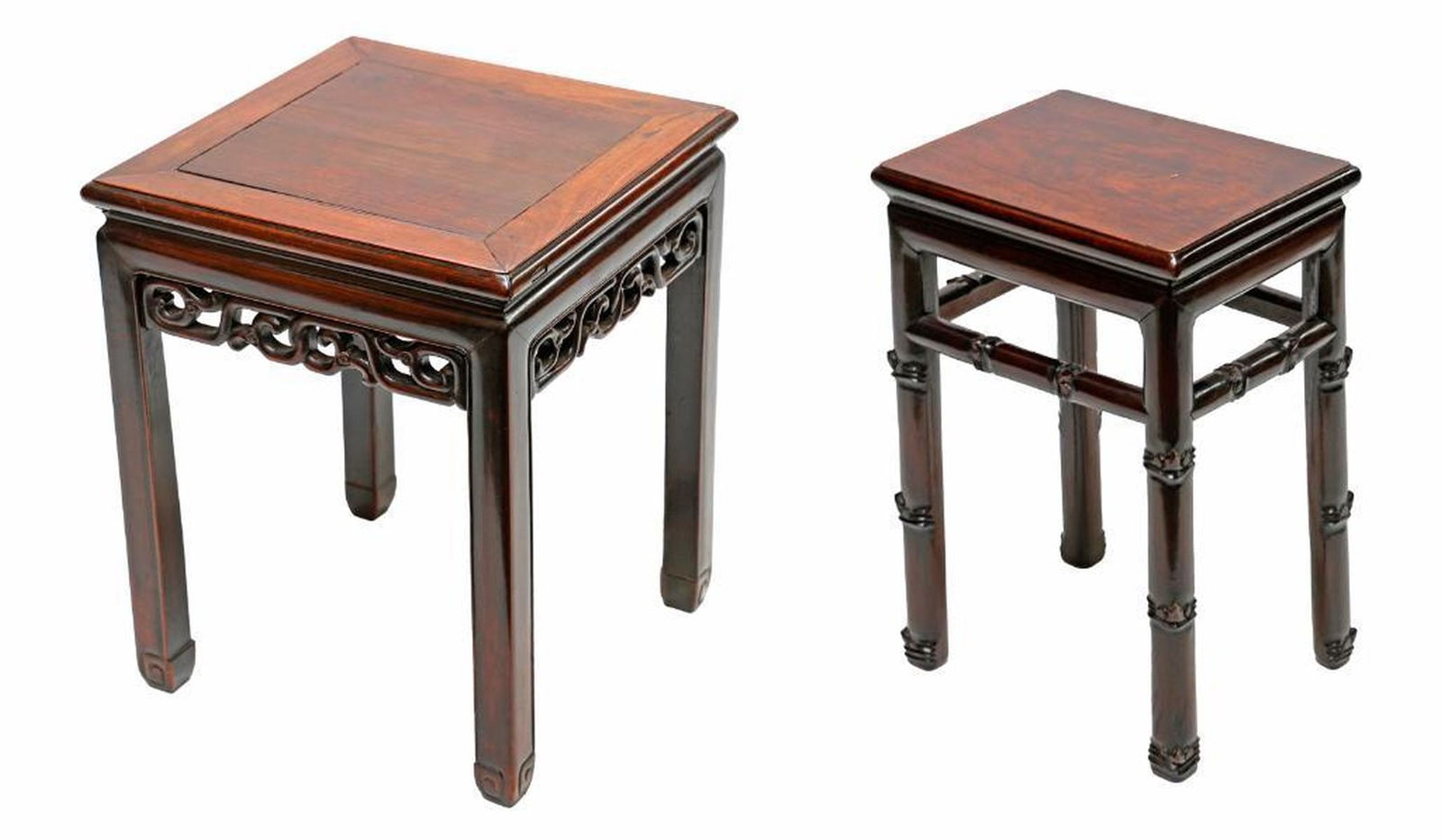 Two Chinese Hardwood Tables (1 of 3)