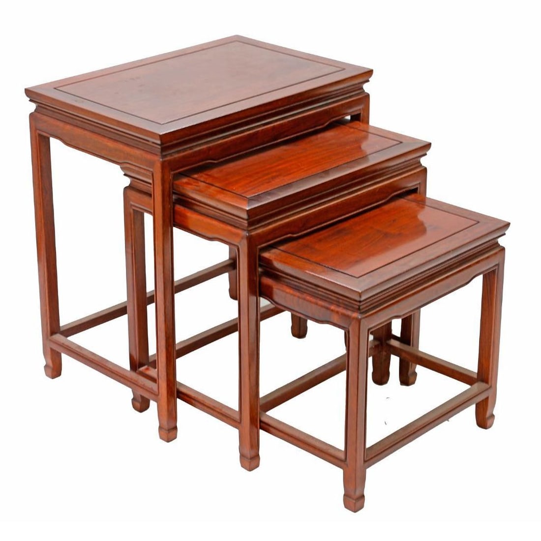 Thai Hardwood Nest of Tables (1 of 2)