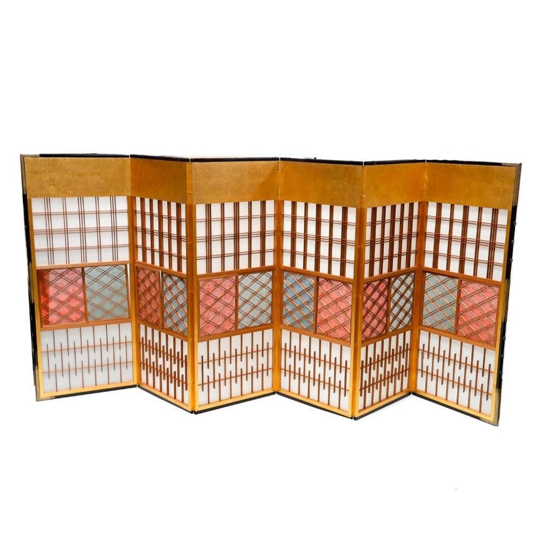 Pair of Japanese Room Divider Screens (1 of 3)