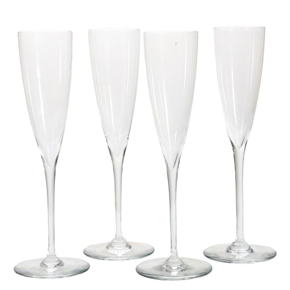 Set Twelve Baccarat Champagne Flutes (1 of 1)