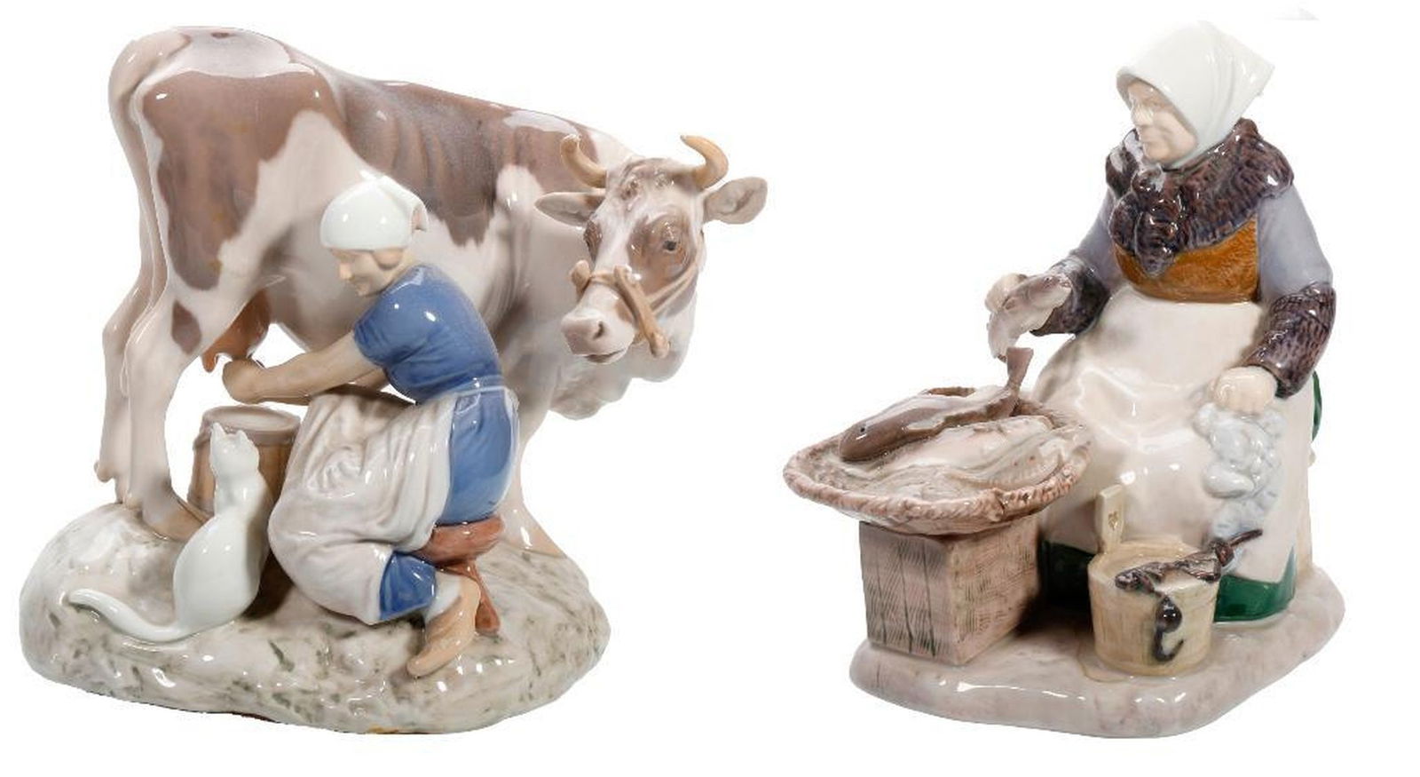 Two Bing & Grondahl Figural Groups Designed by Axel Locher (1 of 8)