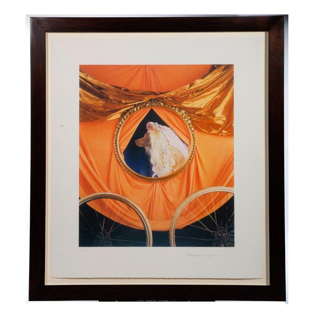 William Wegman Print, Cinderella Ready to Go to the Ball (1 of 4)