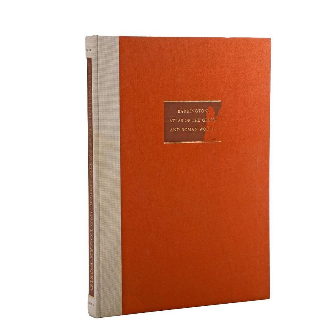 Atlas of the Greek and Roman World: TALBERT, RICHARD J. A. (ED.). Barrington Atlas of the Greek and Roman World. Princeton, Oxford: Princeton University Press, 2000. Folio (18 1/2" x 13 1/2"). Brown cloth. Endpapers with section maps. I