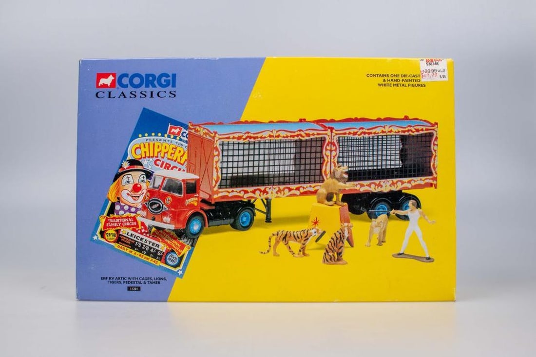 Corgi Circus - 6 boxed sets & Ertl Circus boxed set - 7