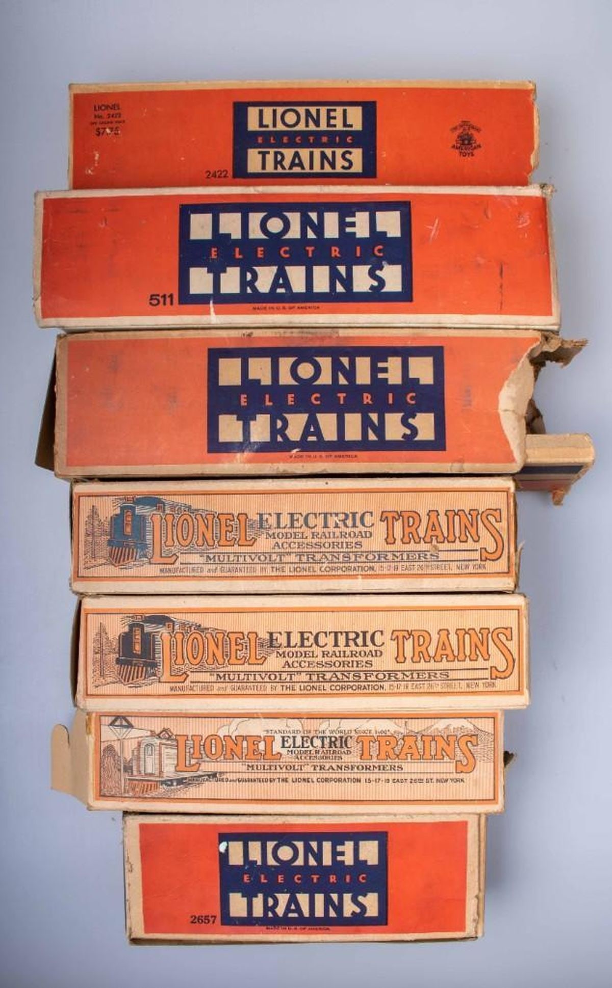 Lionel Prewar Standard Gauge set box - no train - 2