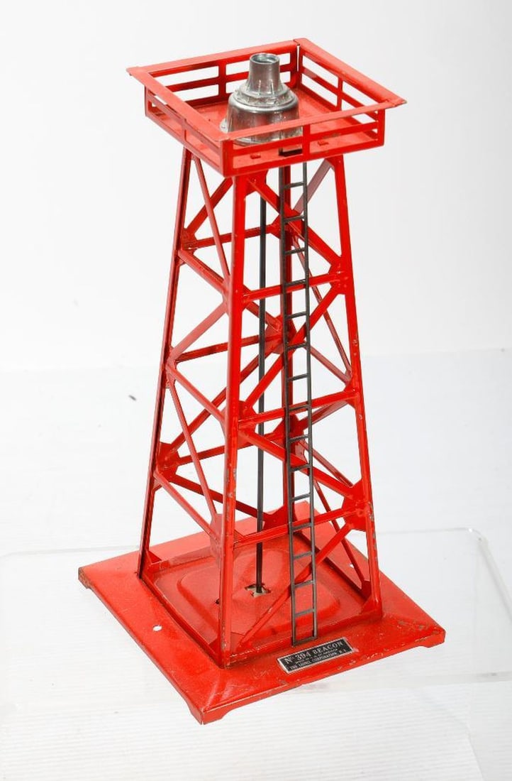 Lionel O Gauge Post War Lighted Towers - 2