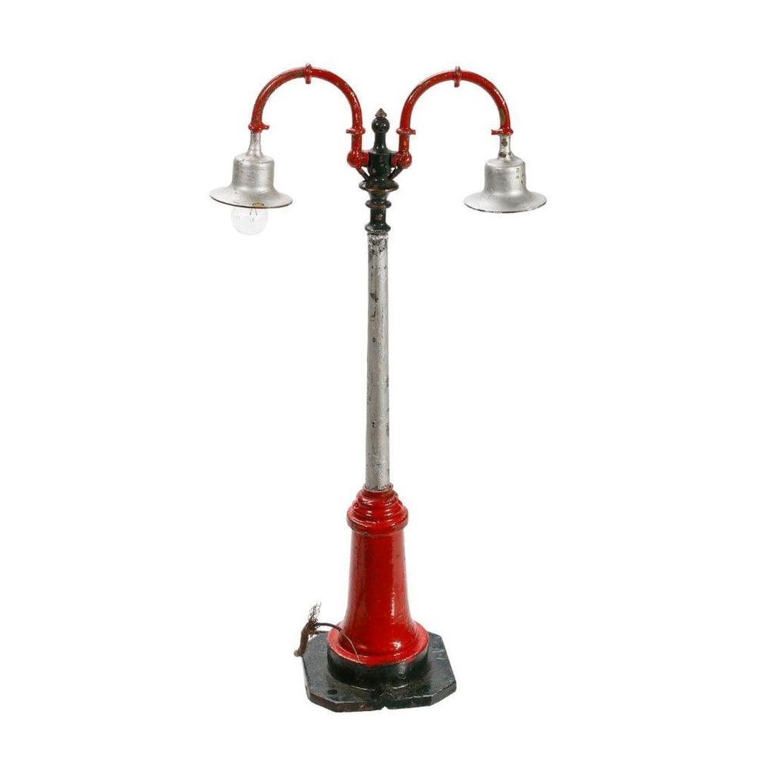 3 Standard Gauge size Gooseneck Street Lamps - 2