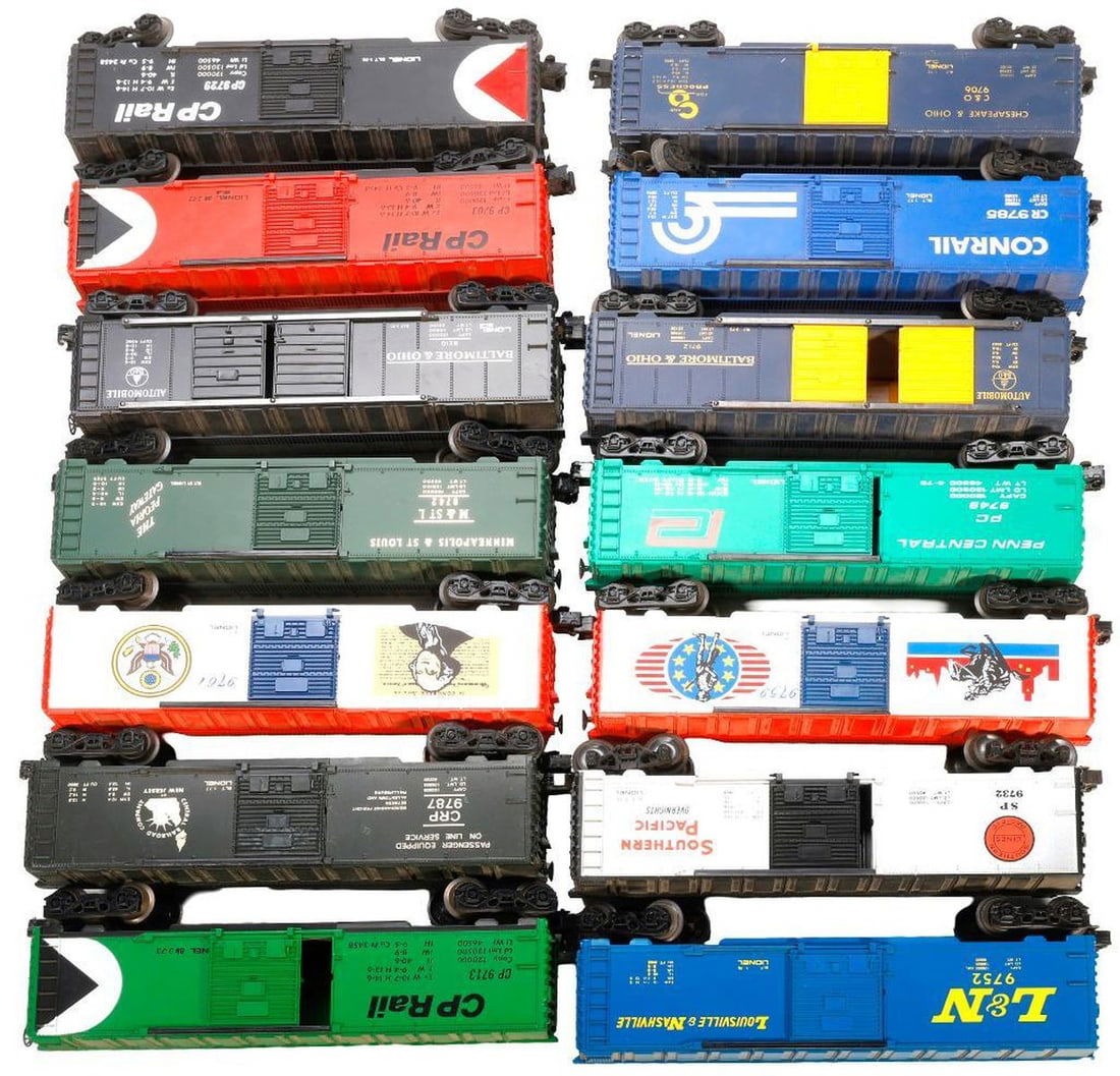 (14) Lionel O Gauge Modern Era Freight Cars - 3