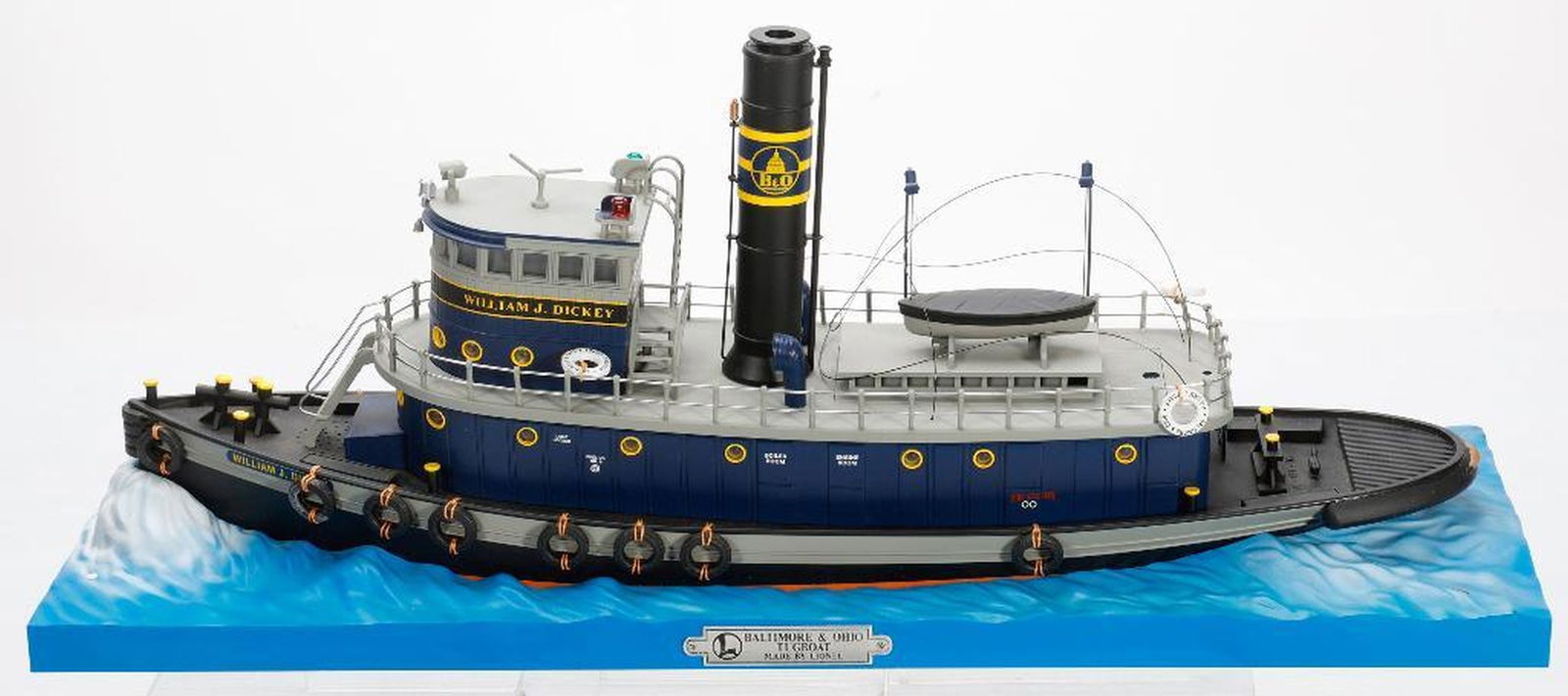 Lionel O Gauge Modern Era B&O Railroad Tugboat 6-14180 - 2