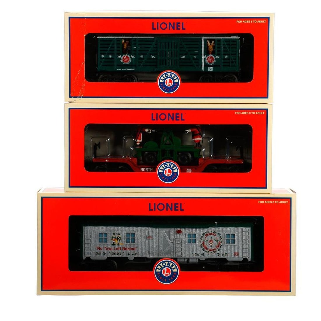 Lionel O Gauge Modern Era 6-29608 Holiday Expansion Pack - 2