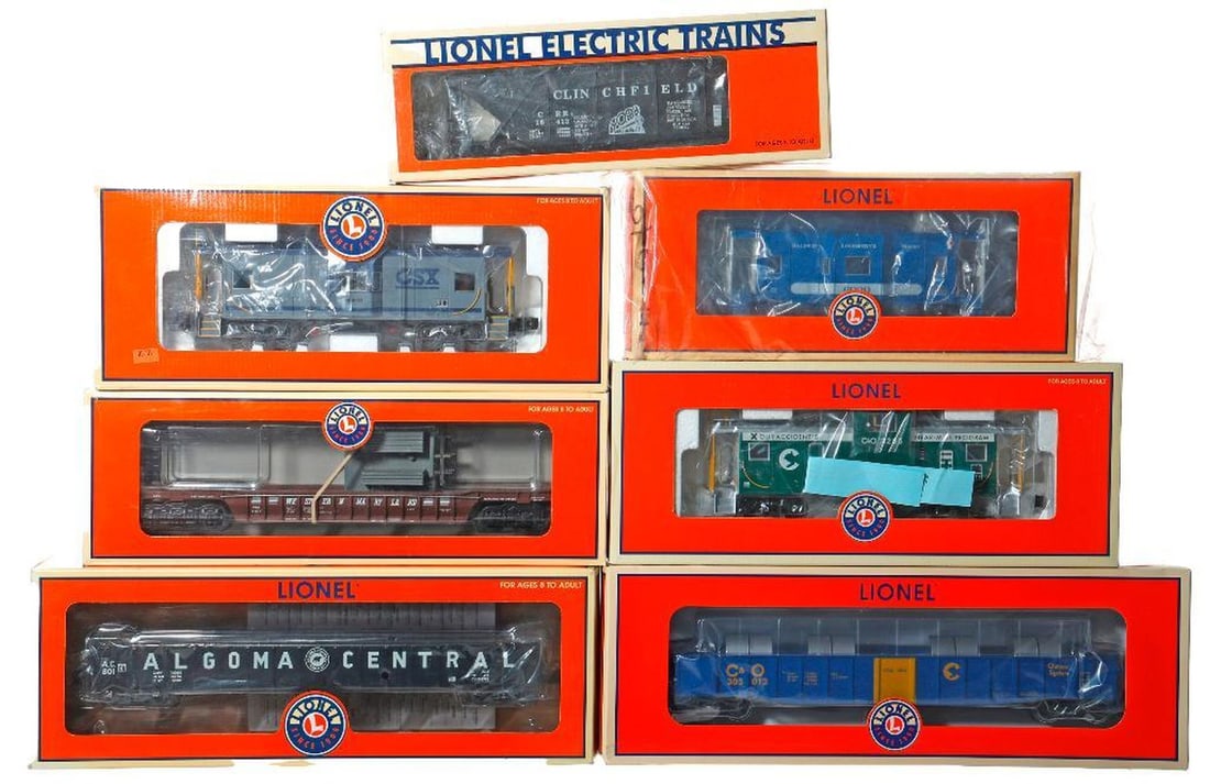 (7) Lionel O Gauge Modern Era Rolling Stock - 2