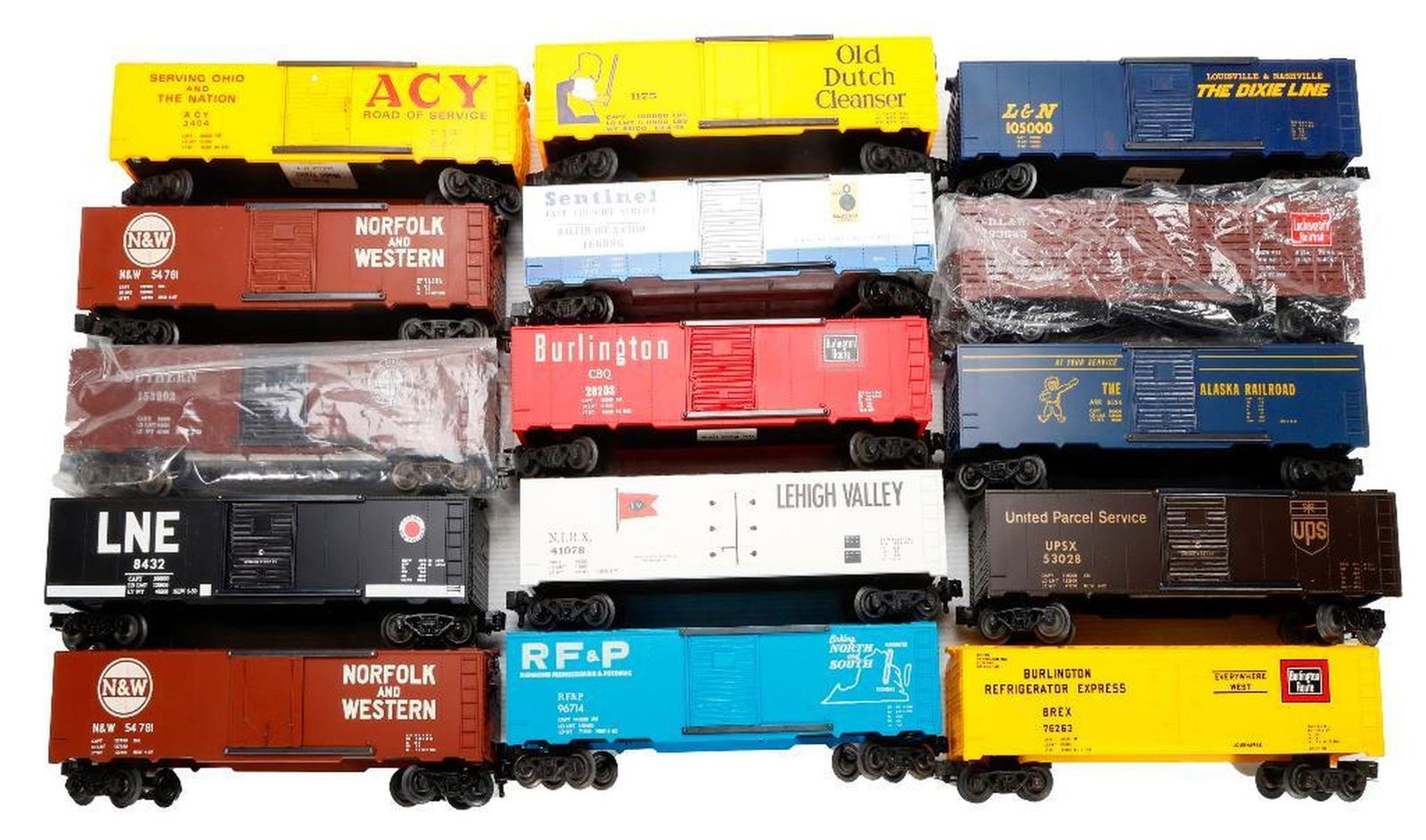 (15) Kris Model Trains O Gauge Cars - 2