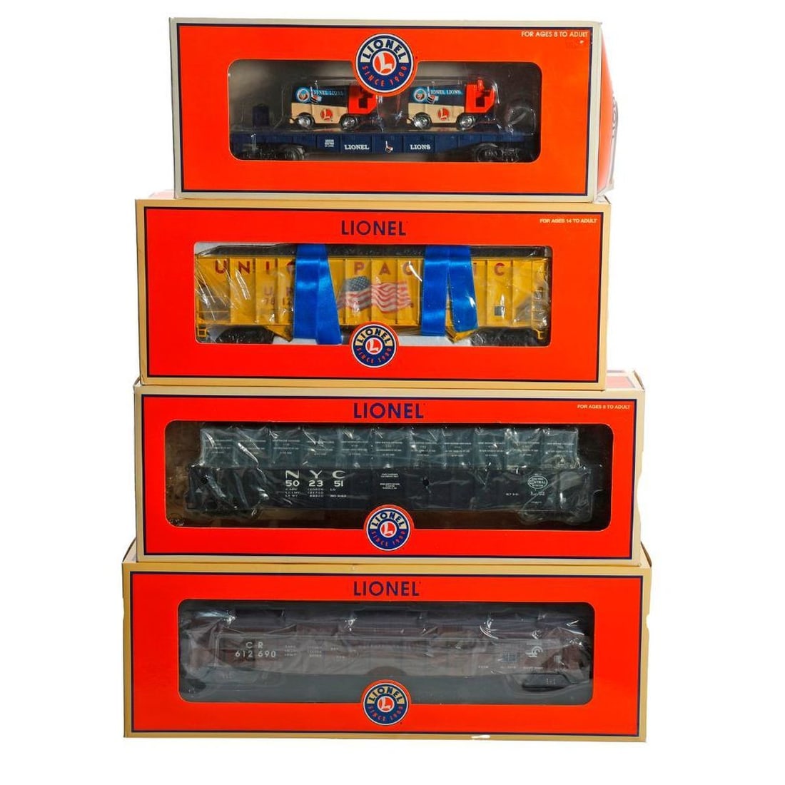 (5) Lionel O Gauge Modern Era Freight Cars - 2