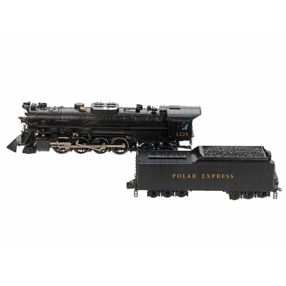 Lionel O Gauge Modern Era Polar Express 1225 Loco: Lionel O Gauge Modern Era 6-28649 Polar Express 1225 Locomotive & Tender. No box.