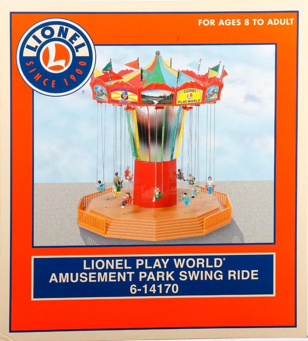 Lionel O Gauge Modern Era Amusement Park Swing Ride - 2