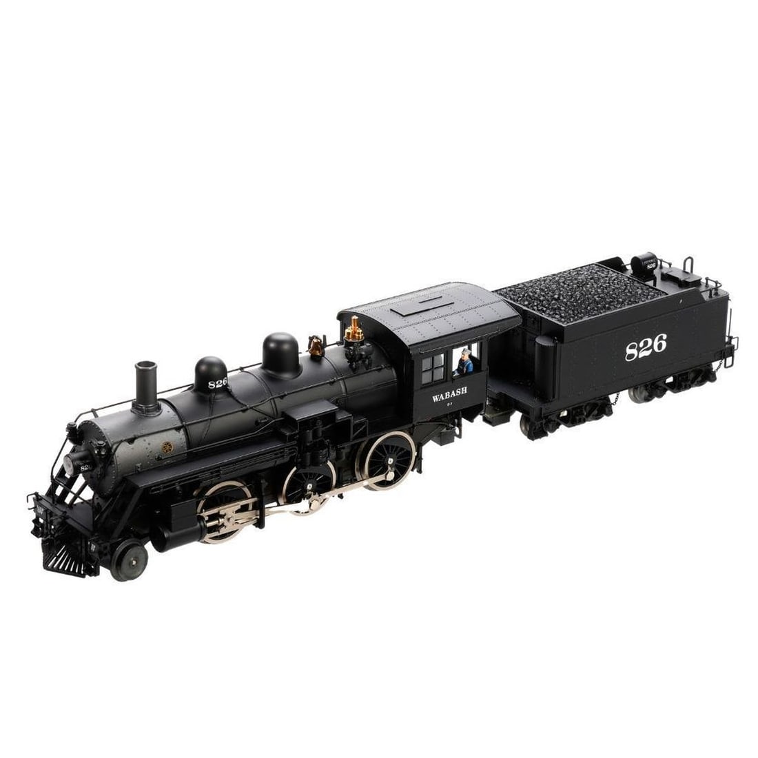Lionel O Gauge Modern Era Wabash 2-6-0 Steam Loco - 2