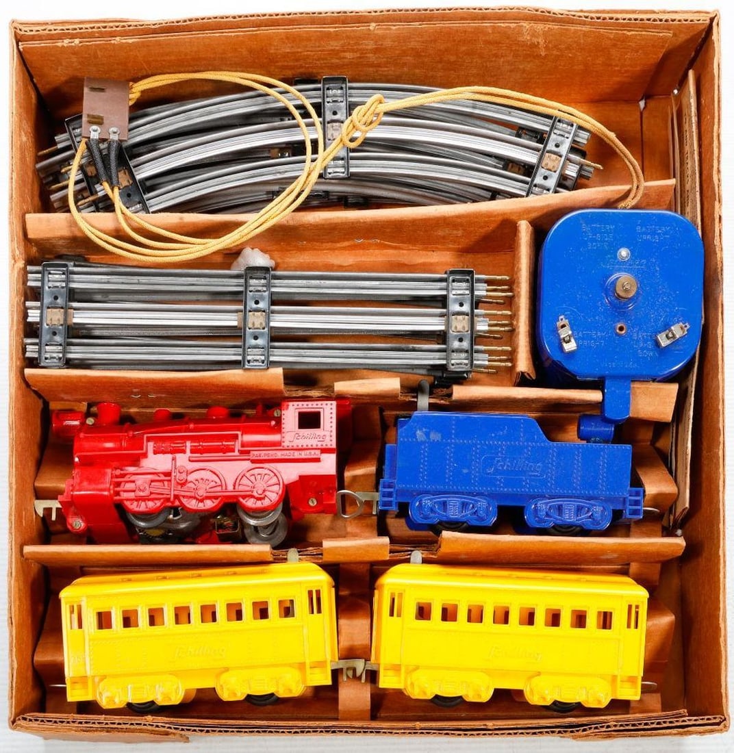 Schilling O Gauge Set. Loco, Tender, (2) Passenger Cars - 2