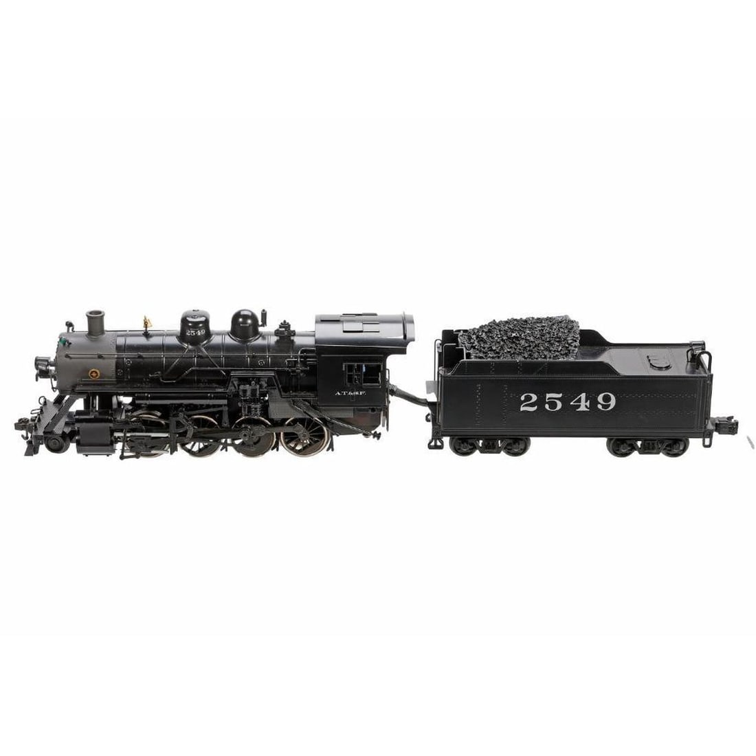 Weaver O Gauge 3-Rail Santa Fe #2549 2-8-0 Loco - 2