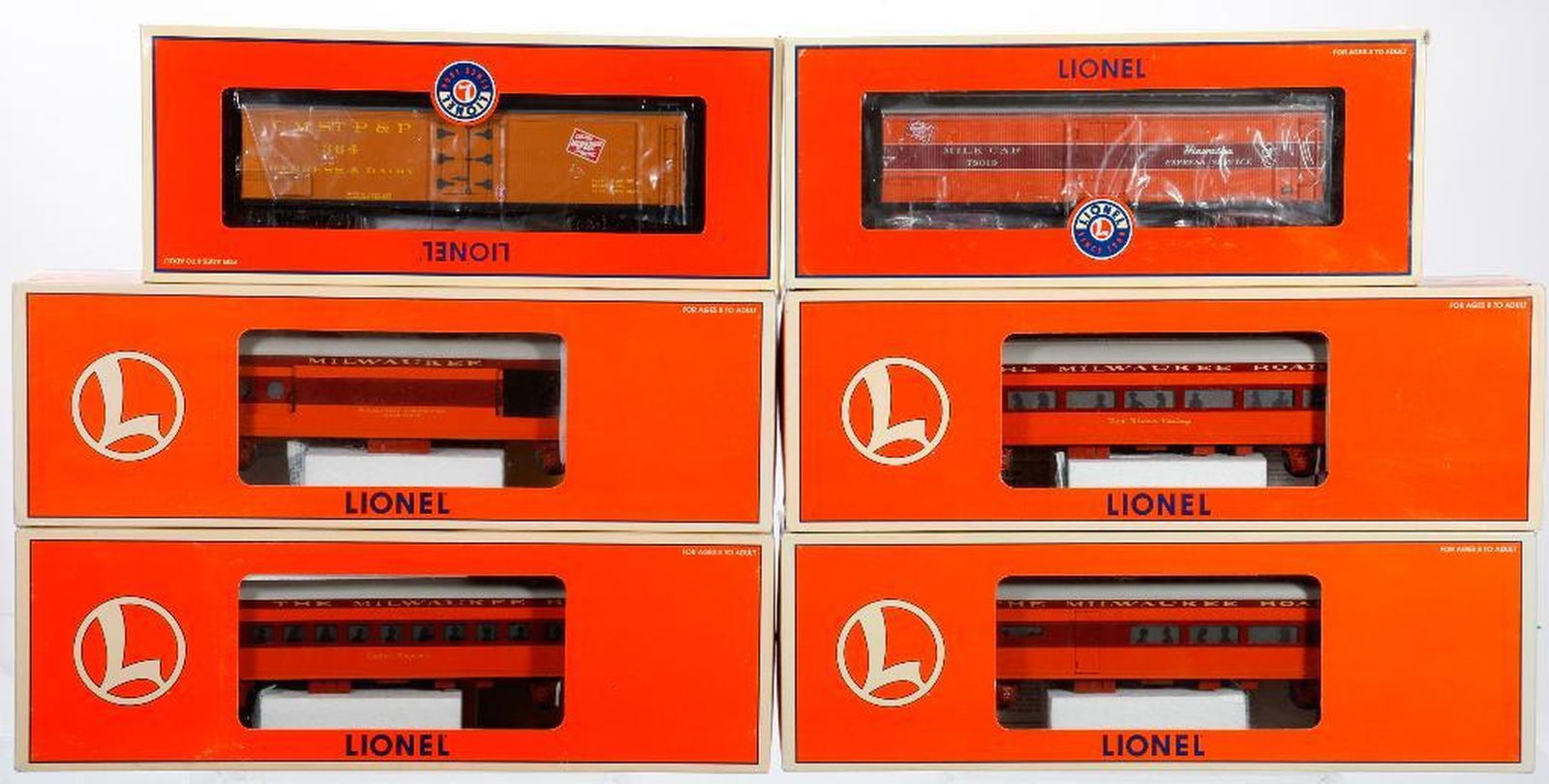 Lionel O Gauge Modern Era Streamline Passenger Cars - 2