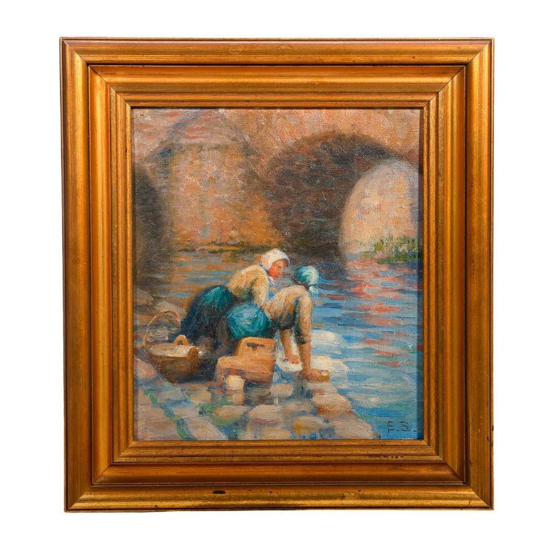 European School (Late 19th/Early 20th Century), Painting (1 of 2)
