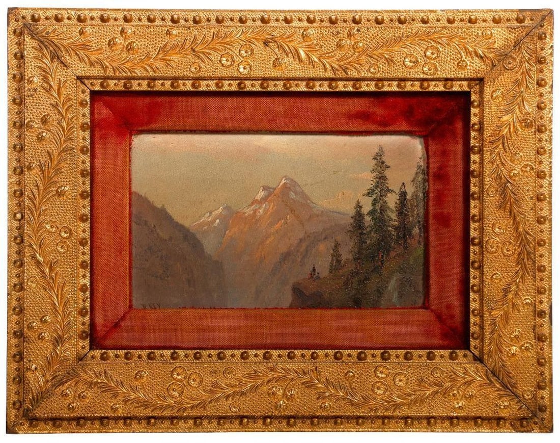 Small Mountain Landscape Painting (1 of 3)