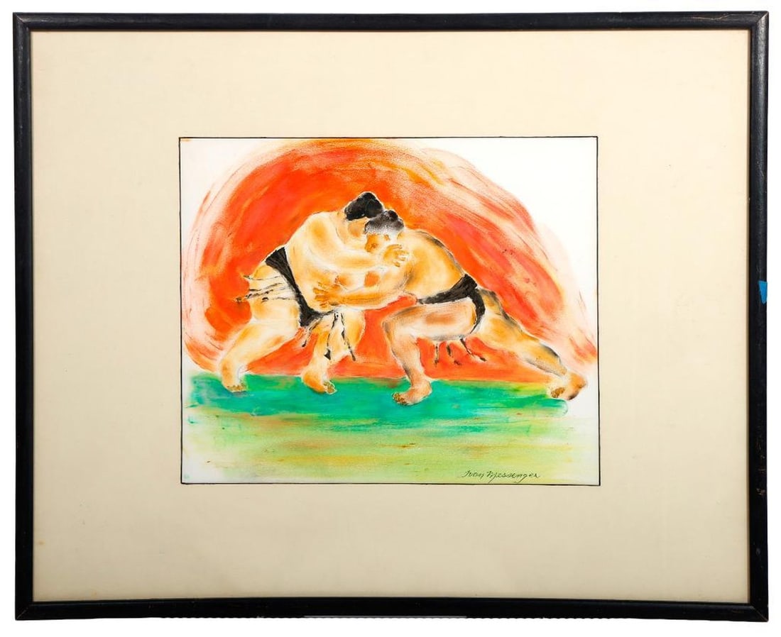 Ivan Messenger (1895-1983), Watercolor (1 of 3)