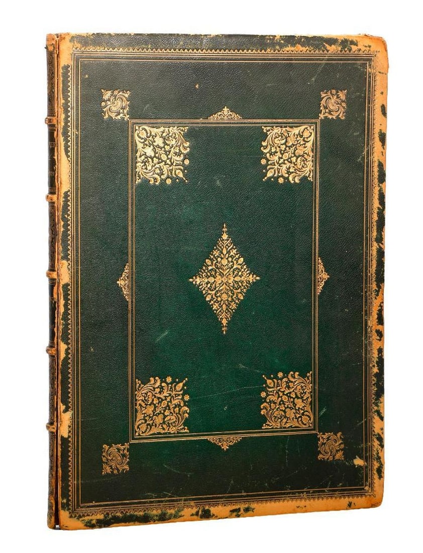 Folio Vol. of Guinevere, Gustave Dore Illustrations (1 of 4)