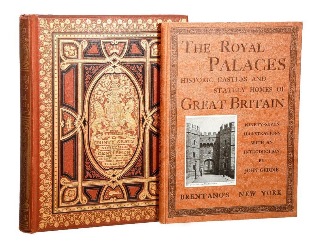 Two Vintage Vols. on Castles and Palaces of Great Britain (1 of 6)