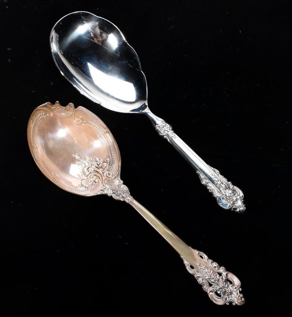 Three Wallace Grand Baroque Sterling Serving Pieces (1 of 3)